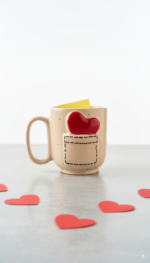 Ceramic Love Letter Mug, 220 ml, Cute gift for birthday and anniversaries - Image 4