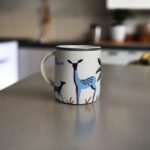 ArtyCera Ceramic Stag Mug, 300 ml, for Tea, Coffee and Other Beverages, Microwave Safe - Image 4
