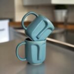 ArtyCera Ceramic Coffee Mug, 330 ml, Sky Blue, Sigma Male Edition, Microwave Safe