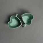 Ceramic Heart Shaped Coffee Mug, 330 ml, Microwave Safe - Image 2