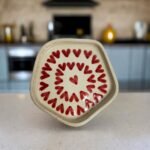 ArtyCera Ceramic Sweetheart Cup and Saucer Set, 220 ml Capacity, Ideal for Birthdays and Anniversaries - Image 3