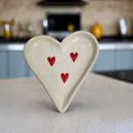 Ceramic Heart Shaped Cup and Saucer Set, 200 ml Capacity, Ideal for Gifting on Birthdays and Anniversaries| Heart Shaped Handle and Saucer - Image 4