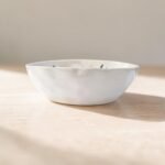 Hand-Painted Ceramic Bowl (500 ml) with Blue Floral Abstract Design | Serving & Dessert Bowl - Image 6