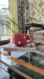 Red Heart Ceramic Coffee Mug – 250 ml | Sweetheart Collection,
