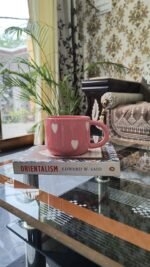 Red Heart Ceramic Coffee Mug – 250 ml | Sweetheart Collection, - Image 3